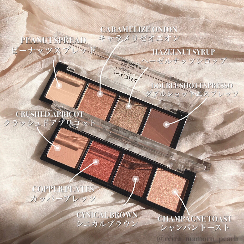 MERZY ノワール イン ザ シャドウパレットのクチコミ「アイシャドウ
⁡
⁡
⁡
マットとシマー、ラメ、𝟑種類の質感のアイシャドウが入ったパレット🤩
.....」（3枚目）