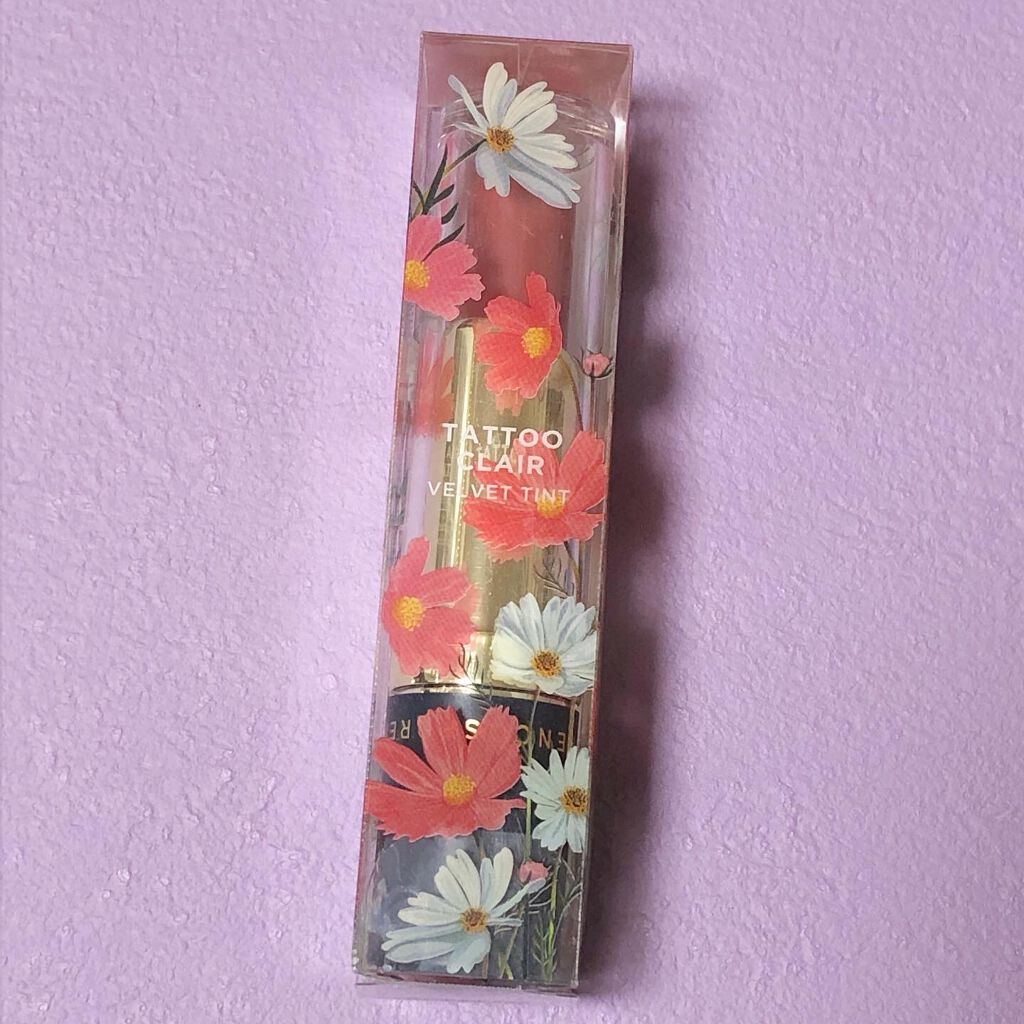 タトゥーベルベットティント/フォレンコス/リップティントを使ったクチコミ（1枚目）