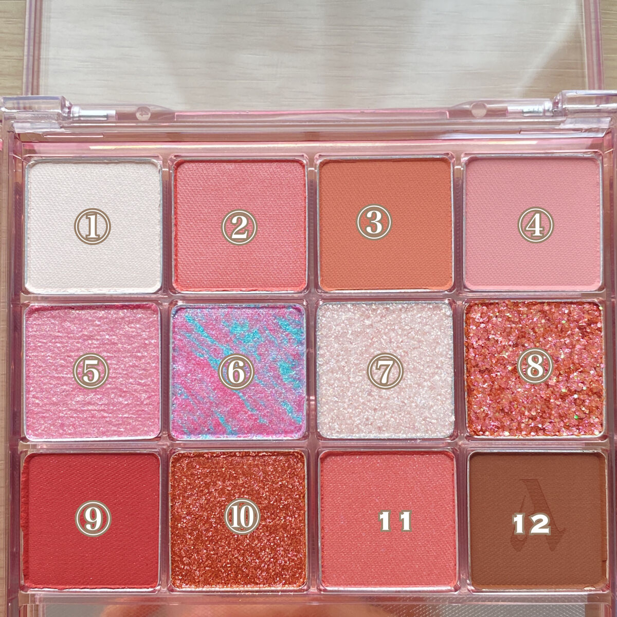 グラムチェンジマルチパレット/A.BLACK/マルチパレットを使ったクチコミ（2枚目）