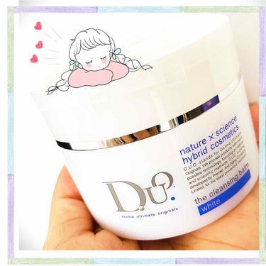 ⚜️D.U.O
      ザ クレンジングバーム ホワイト
     《クレンジング》
     90g  ￥3600

✄----------------------------✄

最近クレンジン