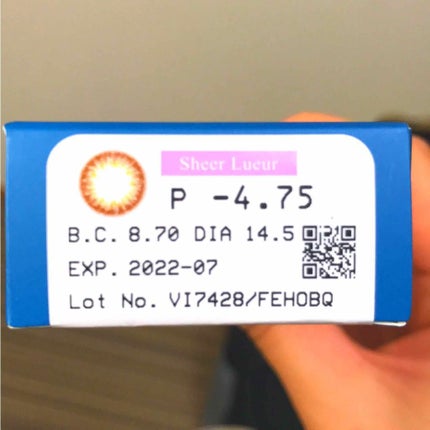 エバーカラーワンデーナチュラル モイストレーベルUV/エバーカラー/ワンデー(1DAY)カラコンを使ったクチコミ(3枚目)