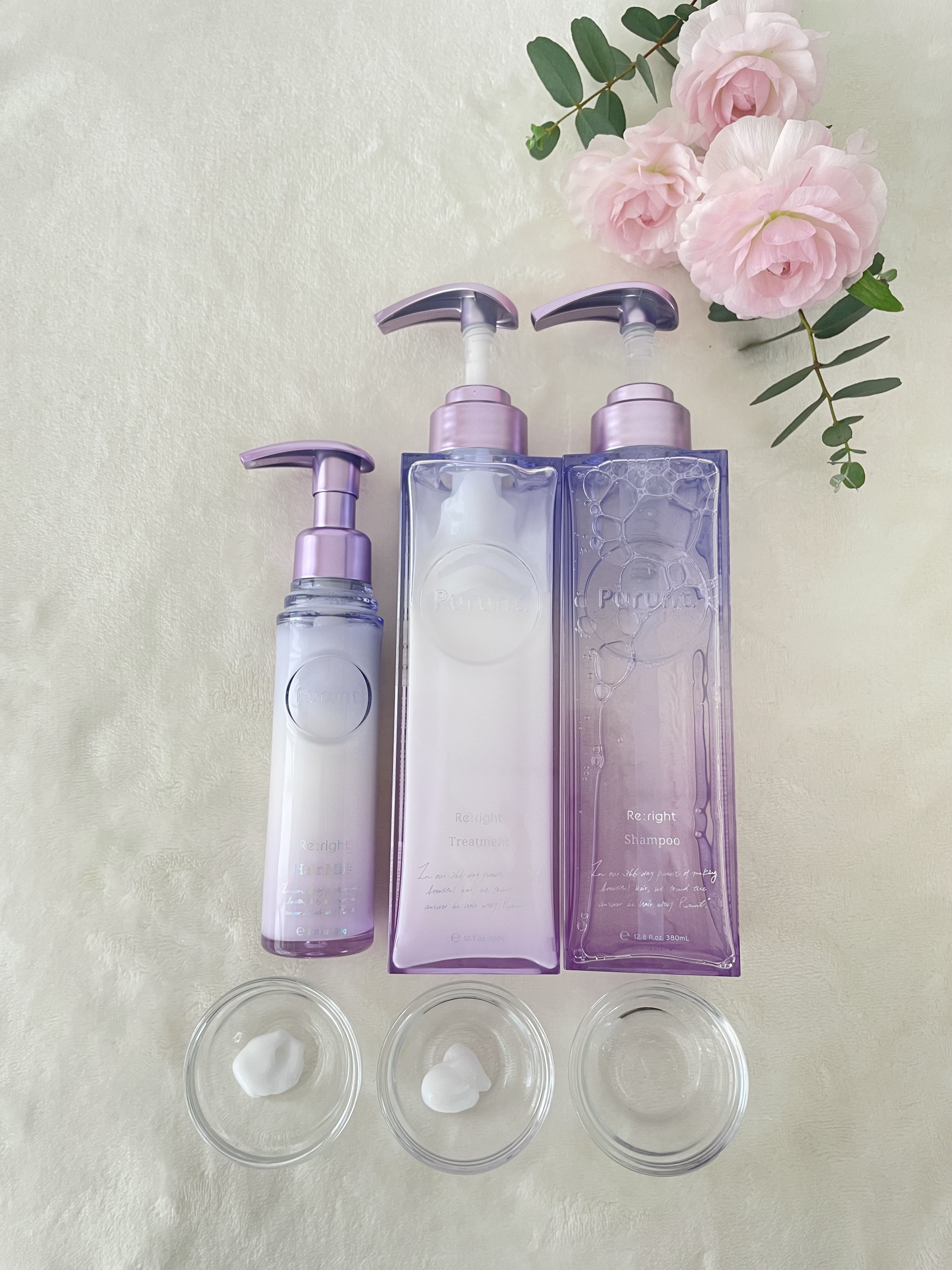 プルント リライト美容液ヘアミルク/Purunt./ヘアミルクを使ったクチコミ（2枚目）