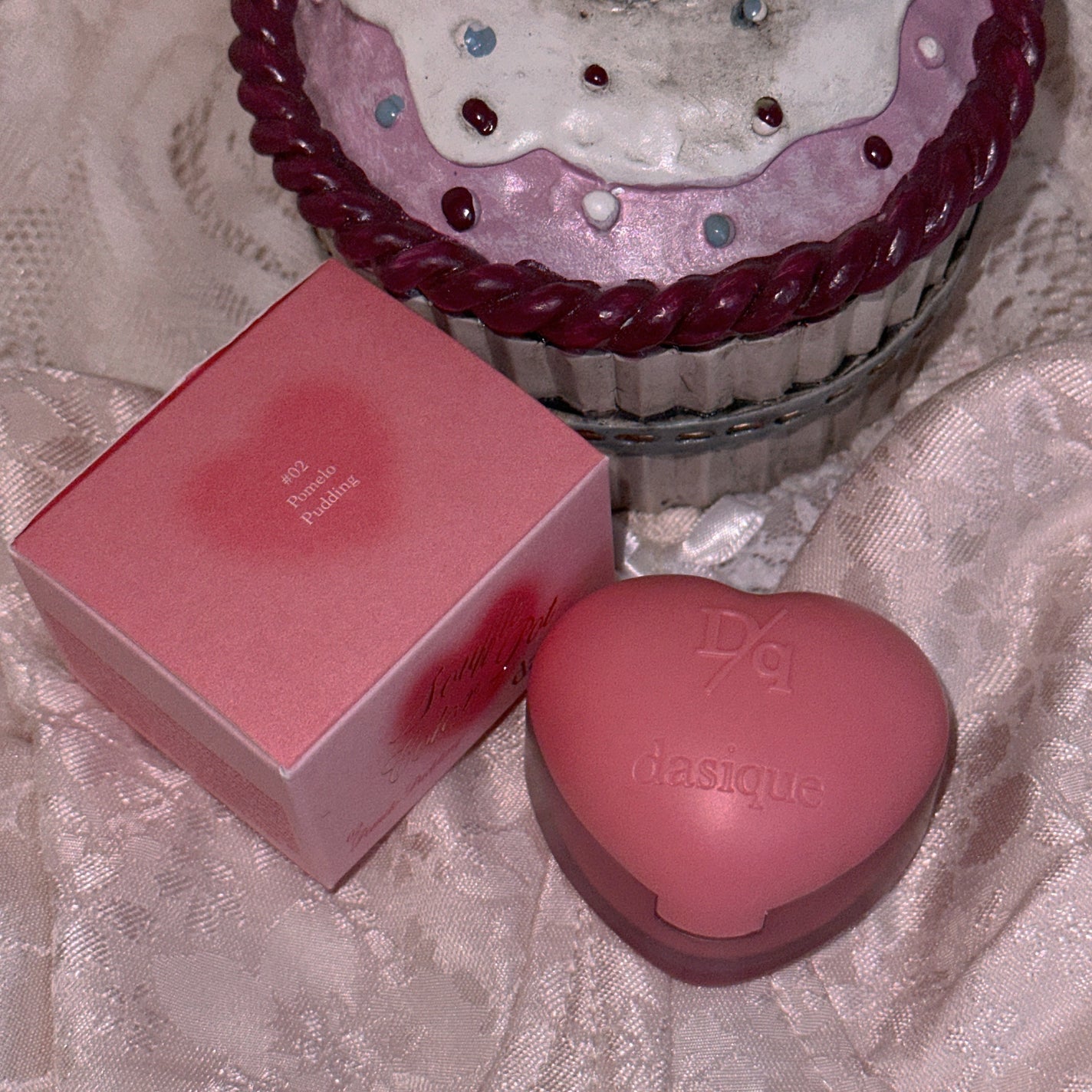 スフレカラーポット/dasique/口紅を使ったクチコミ(4枚目)