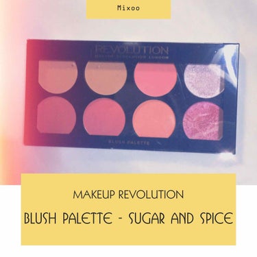 Revolution Ultra Blush Palette Sugar & Spice/MAKEUP REVOLUTION/パウダーチークを使ったクチコミ（1枚目）