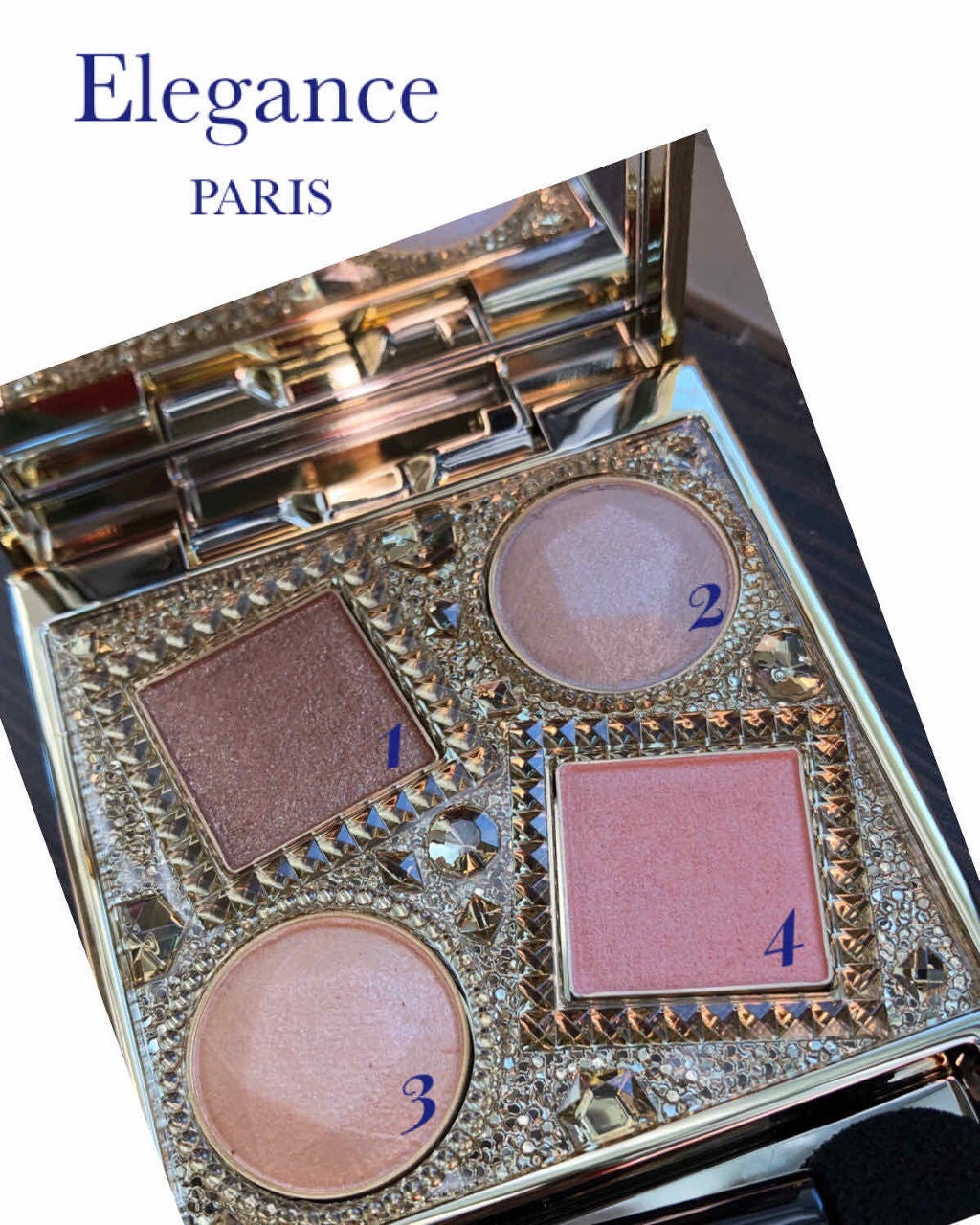 エレガンス ヌーヴェル アイズ/Elégance/アイシャドウパレットを使ったクチコミ(1枚目)