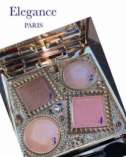 エレガンス ヌーヴェル アイズ/Elégance/アイシャドウパレットを使ったクチコミ(1枚目)