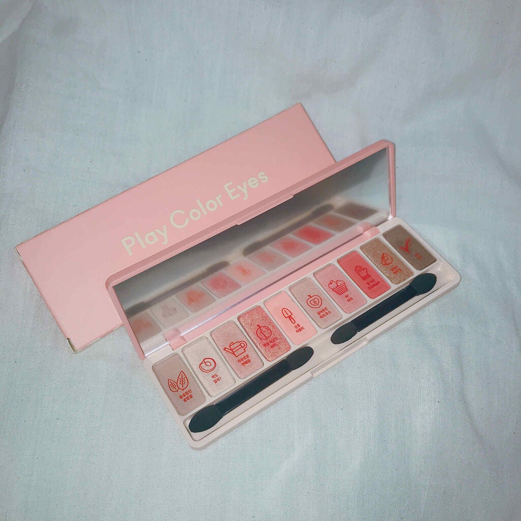 プレイカラー アイシャドウ/ETUDE/アイシャドウパレットを使ったクチコミ(2枚目)