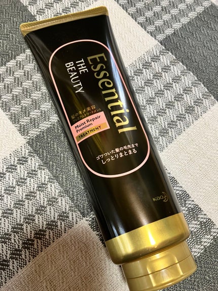 THE BEAUTY 髪のキメ美容プレミアムトリートメント<モイストリペアプレミアム>/エッセンシャル/洗い流すヘアトリートメントを使ったクチコミ(1枚目)