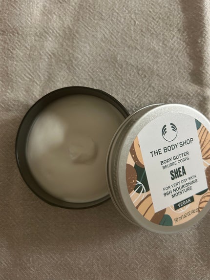 ボディバター シア/THE BODY SHOP/ボディクリームを使ったクチコミ(2枚目)
