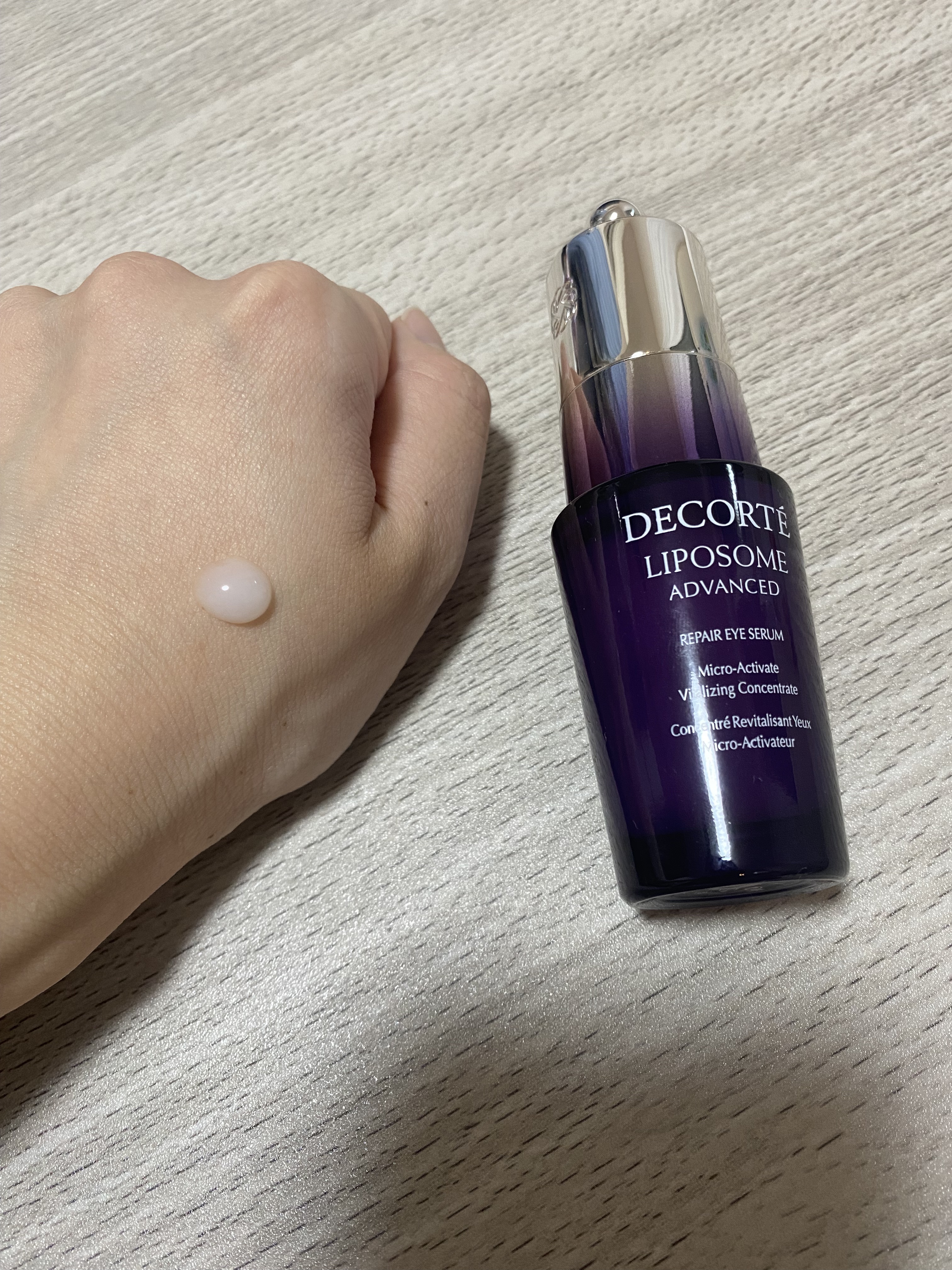 リポソーム アドバンスト　リペアアイセラム/DECORTÉ/アイケア・アイクリームを使ったクチコミ（2枚目）