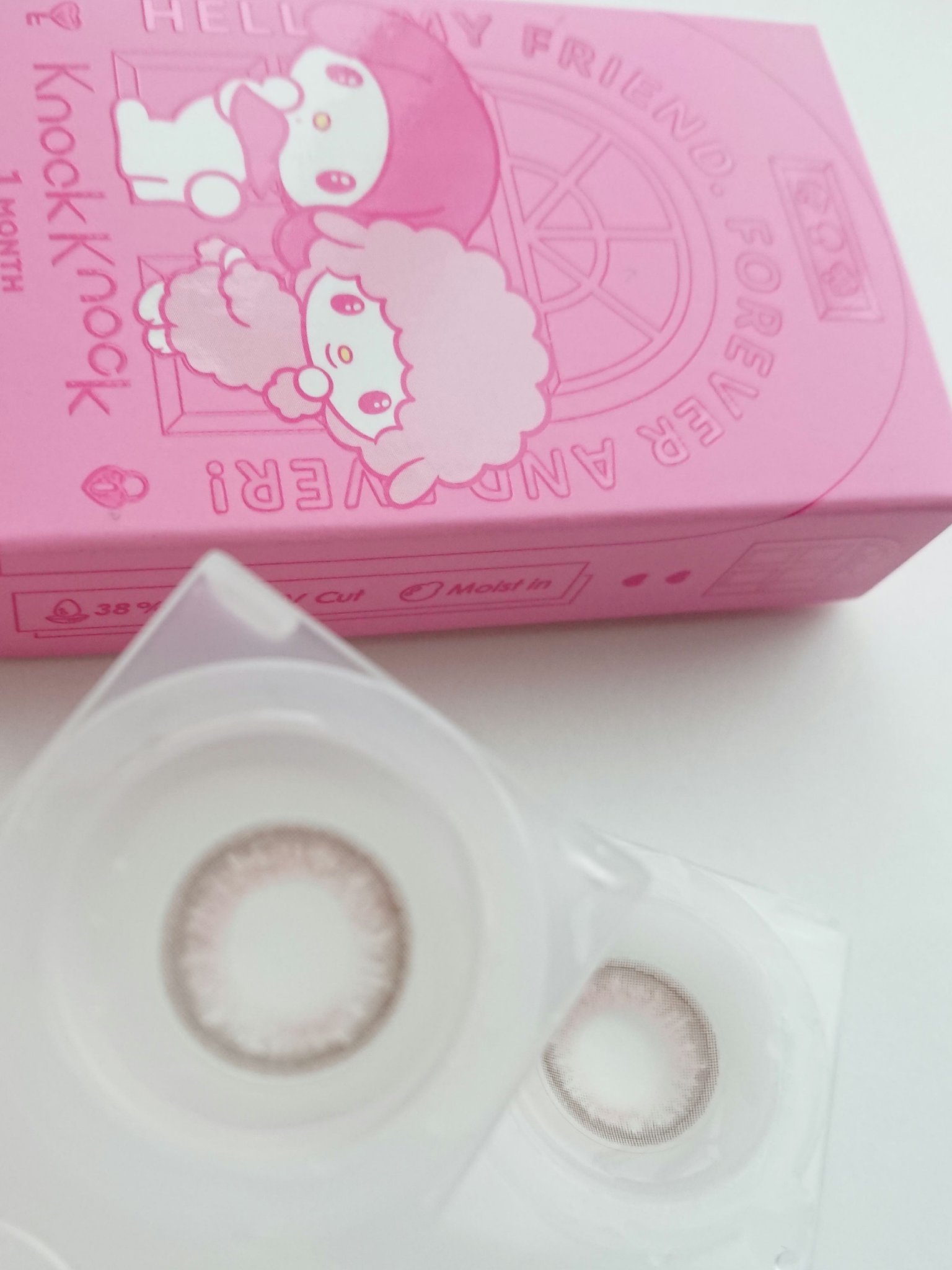 knock knock 1month/SHOBIDO/１ヶ月（１MONTH）カラコンを使ったクチコミ（2枚目）