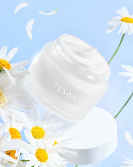 デイジーウォーター スリーピングマスク/FEMMUE/フェイスクリームを使ったクチコミ(2枚目)