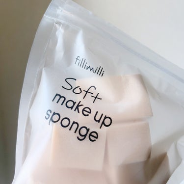 SOFT MAKEUP SPONGE/fillimilli/パフ・スポンジを使ったクチコミ（4枚目）