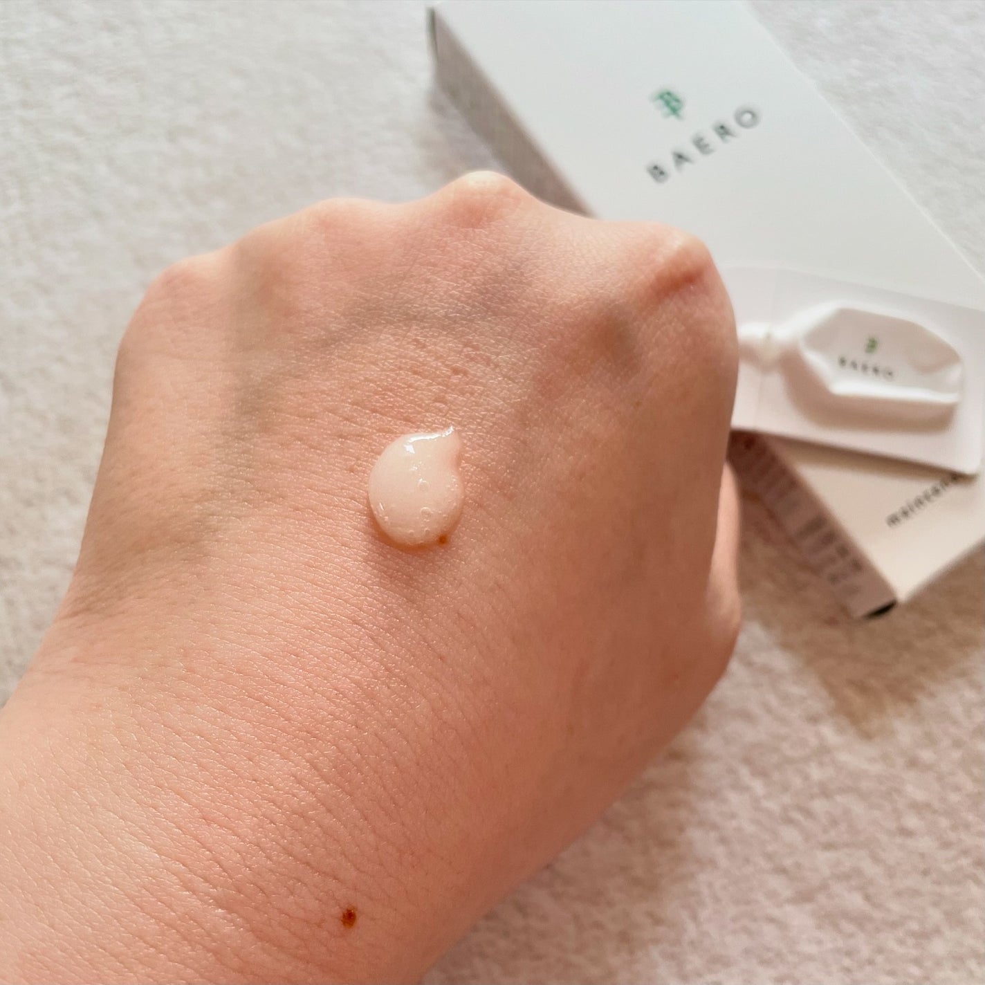 メンテナンスクレンザー/BAERO/スクラブ・ゴマージュを使ったクチコミ(3枚目)