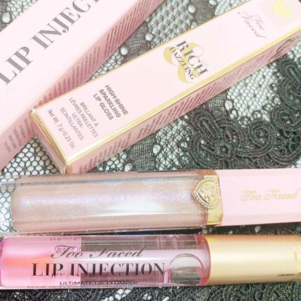 リッチ&ダズリン ハイシャイン スパークリング リップグロス/Too Faced/リップグロスを使ったクチコミ(1枚目)