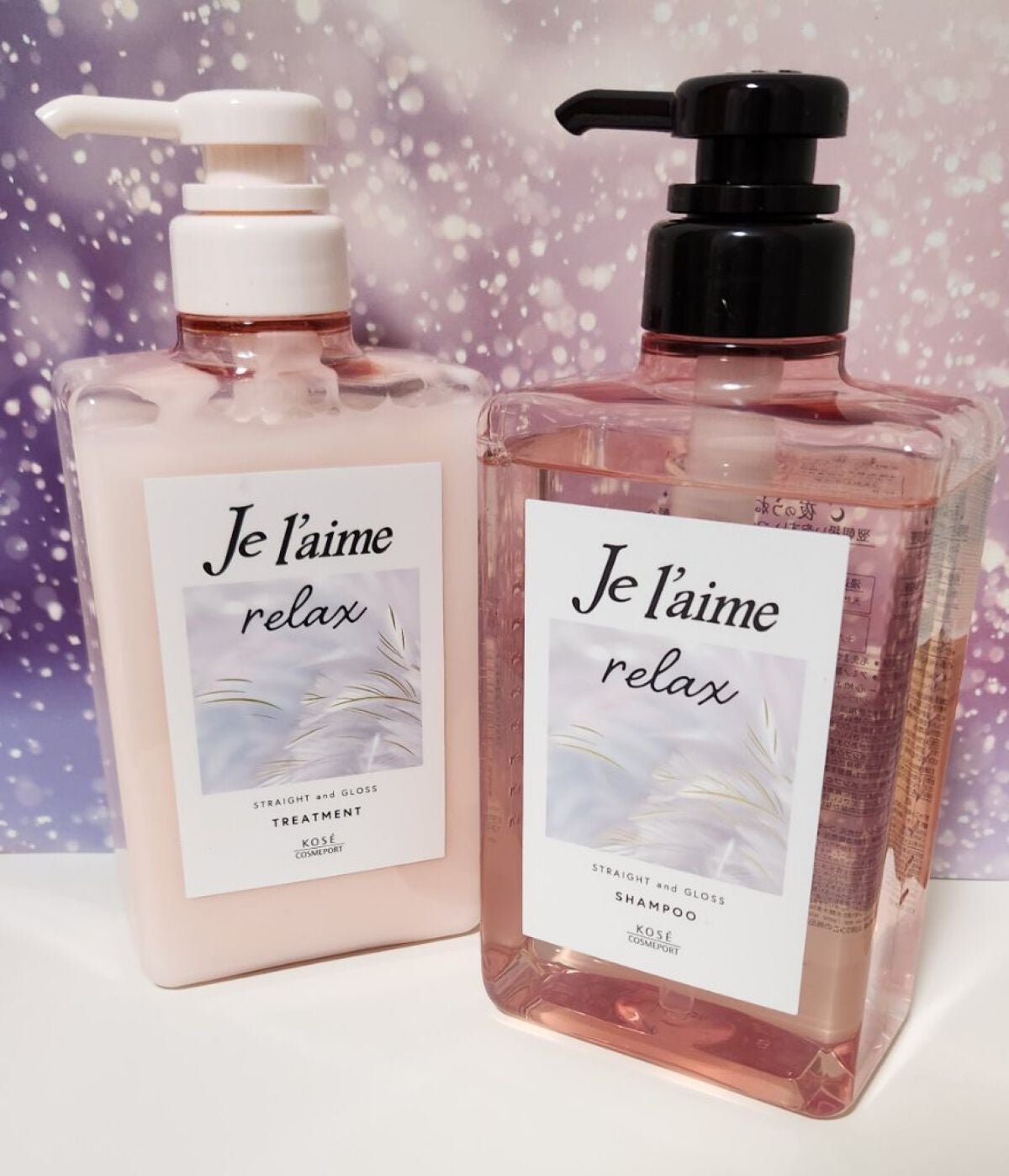 リラックス ミッドナイトリペア シャンプー/ヘアトリートメント (ストレート&グロス)/Je l'aime/市販シャンプーを使ったクチコミ(1枚目)