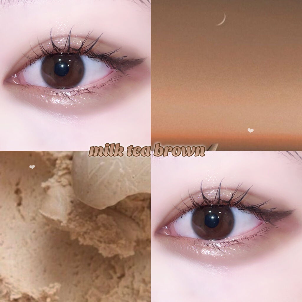 グリッター シャドウ カラー/rom&nd/グリッターを使ったクチコミ(1枚目)