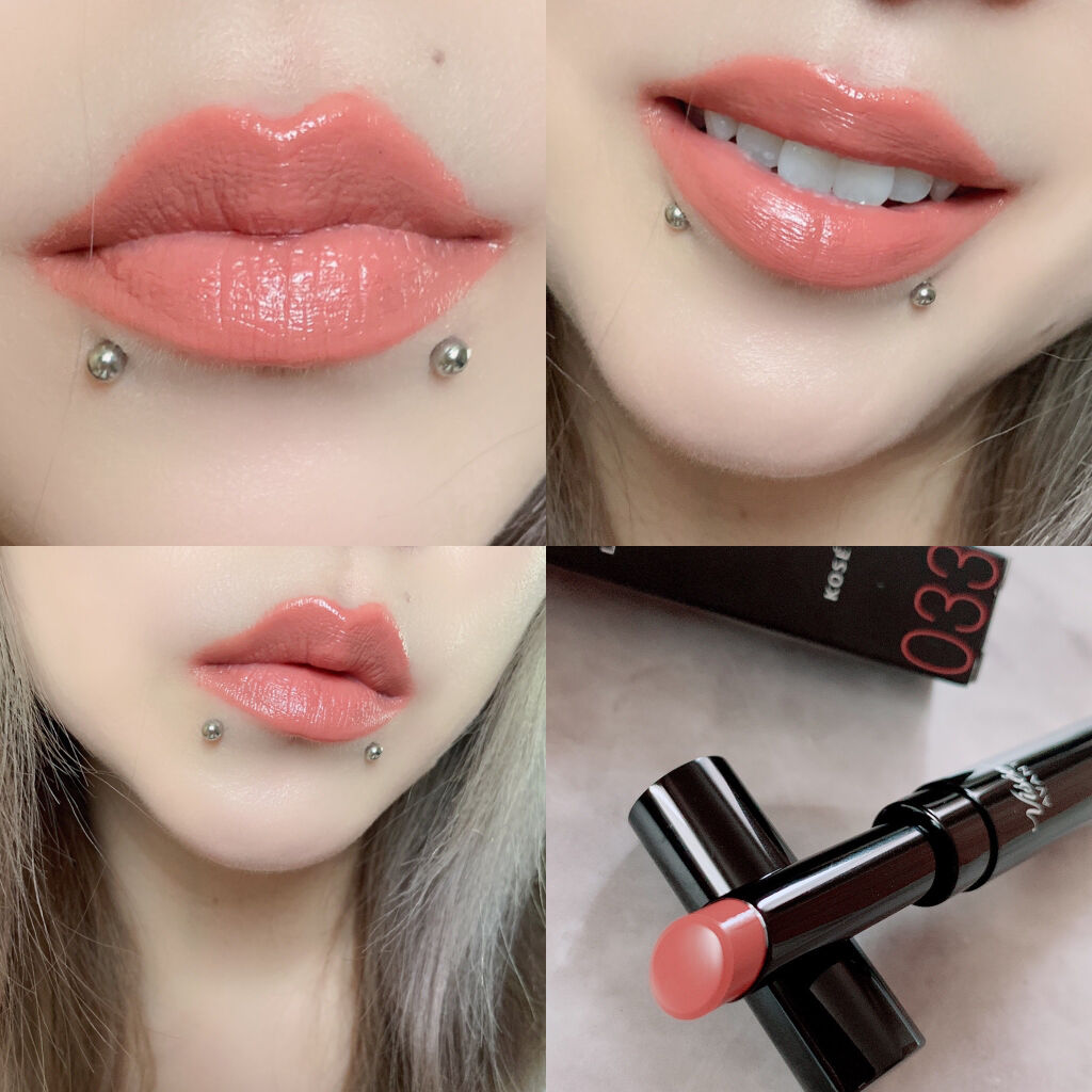 ヴィセ アヴァン リップスティック 033 MOCHA/Visée/口紅を使ったクチコミ（3枚目）