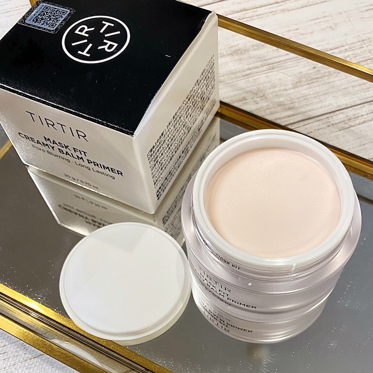 マスクフィットクリーミーバームプライマー/TIRTIR(ティルティル)/化粧下地を使ったクチコミ(2枚目)