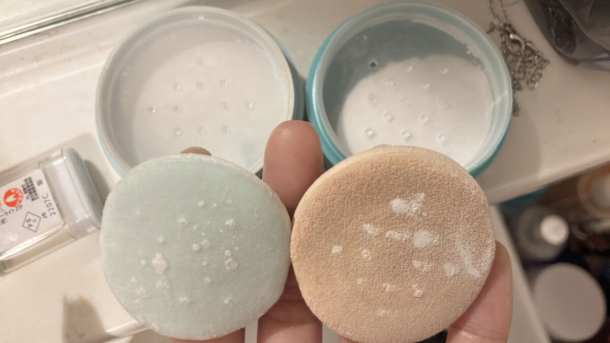 Zセバムドライングパウダー/ETUDE/フェイスパウダーを使ったクチコミ（3枚目）