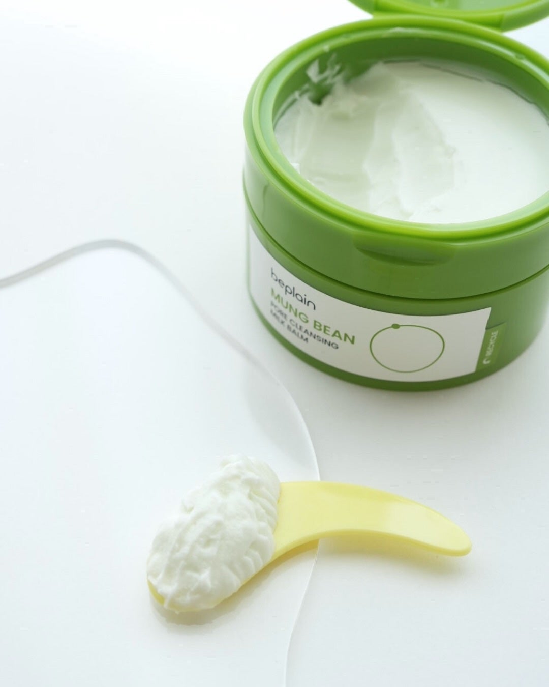緑豆毛穴クレンジングミルクバーム/beplain/クレンジングバームを使ったクチコミ(4枚目)