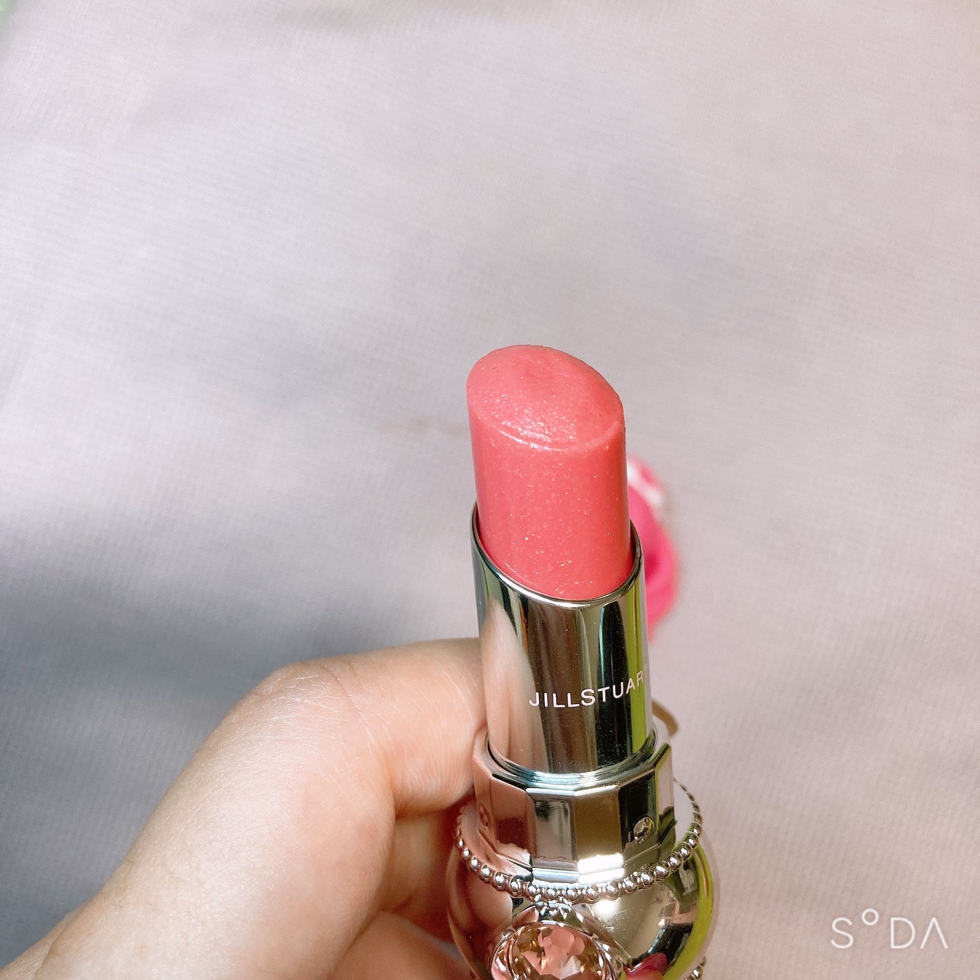 ジルスチュアート リップグロウ セラムバーム/JILL STUART/リップバームを使ったクチコミ(4枚目)