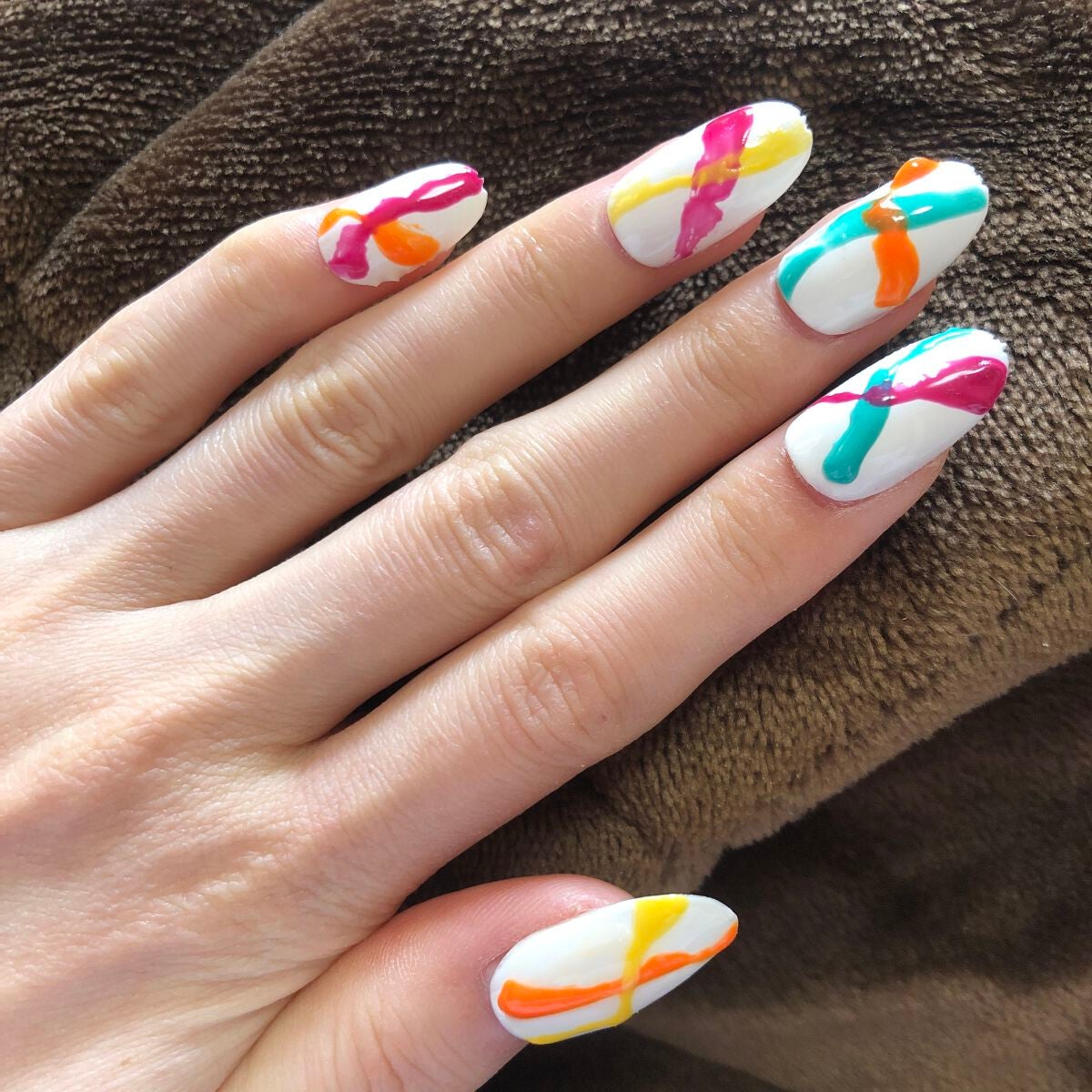 ジェルネイル(ライト対応)/セリア/ジェルネイルを使ったクチコミ(2枚目)