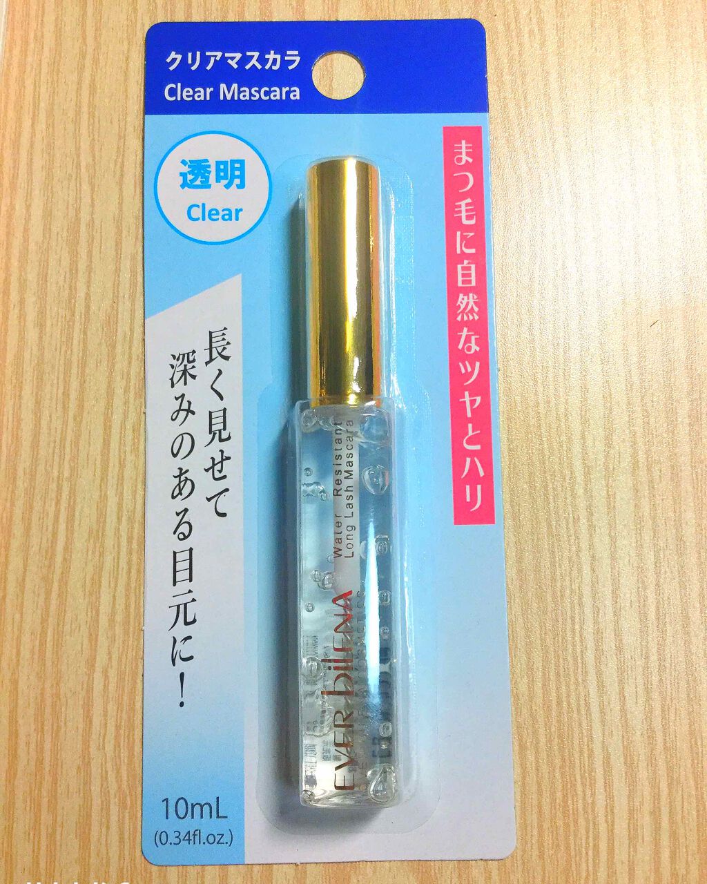 結夏 on LIPS 「DAISOさんのクリアマスカラ!筆が太めなんですけど、ナチュラ..」(1枚目)