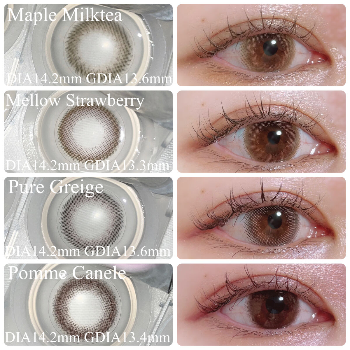 mimuco 1day/mimuco/ワンデー（１DAY）カラコンを使ったクチコミ（2枚目）