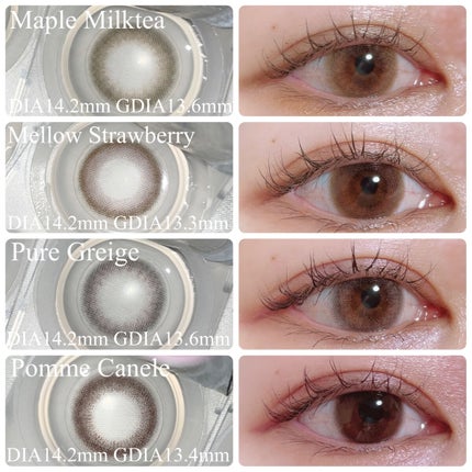 mimuco 1day/mimuco/ワンデー(1DAY)カラコンを使ったクチコミ(2枚目)