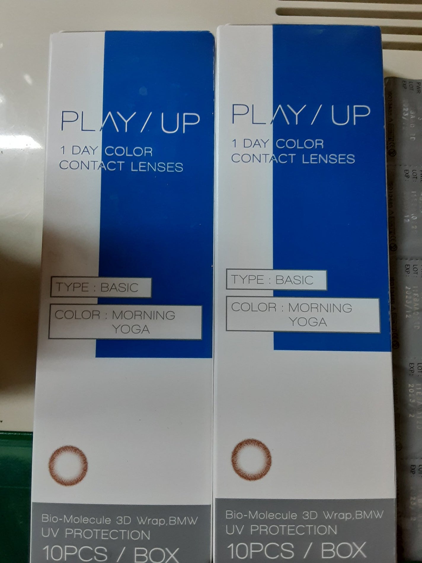 ワンデー/PLAY/UP/ワンデー(1DAY)カラコンを使ったクチコミ(2枚目)