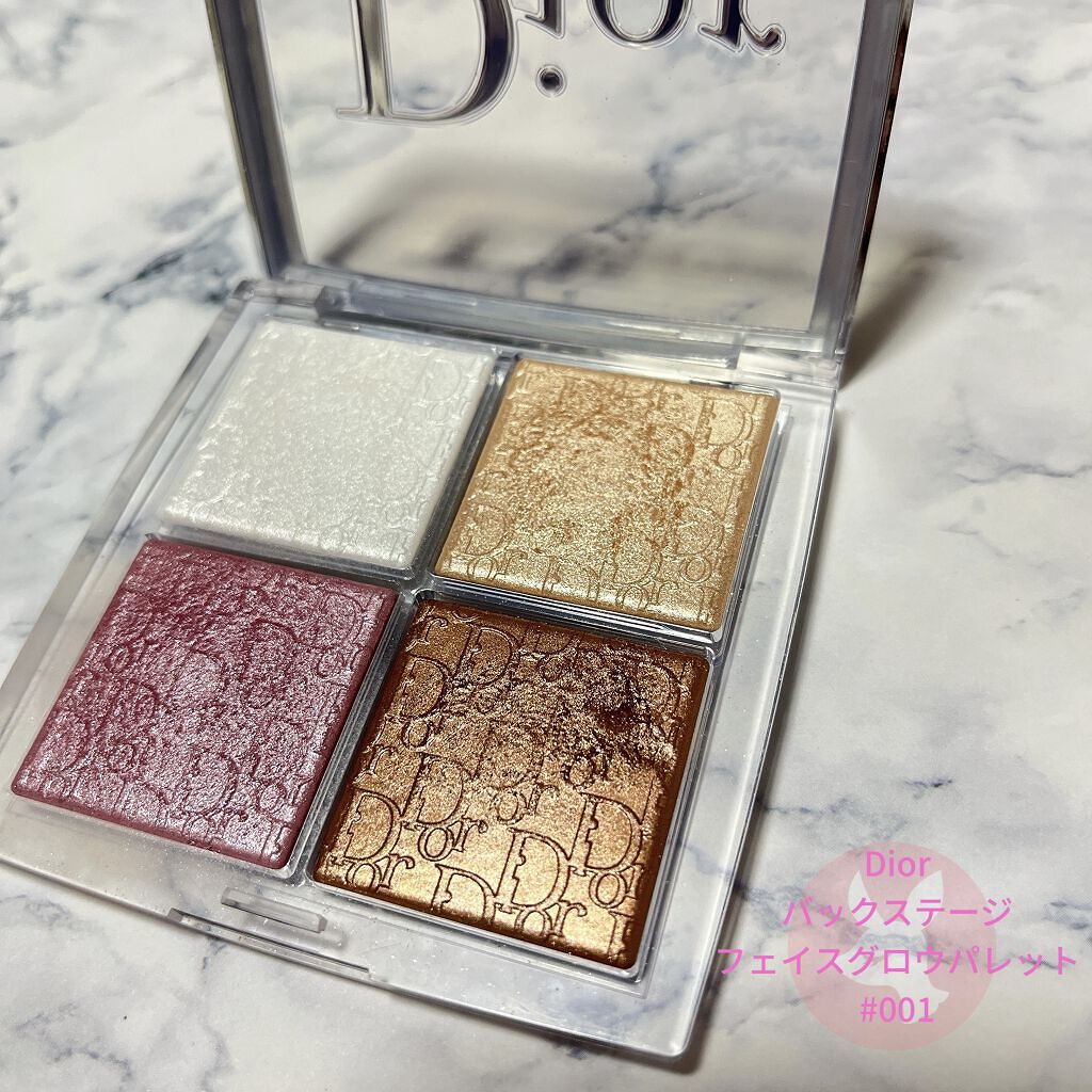 ディオール バックステージ フェイス グロウ パレット/Dior/ハイライトを使ったクチコミ（1枚目）