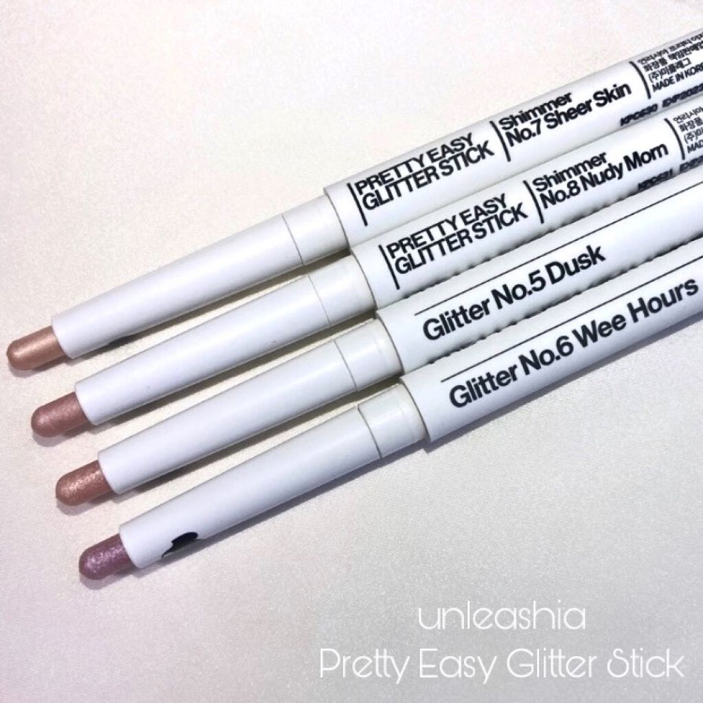 プリティー イージーグリッタースティック/unleashia/グリッターを使ったクチコミ（1枚目）
