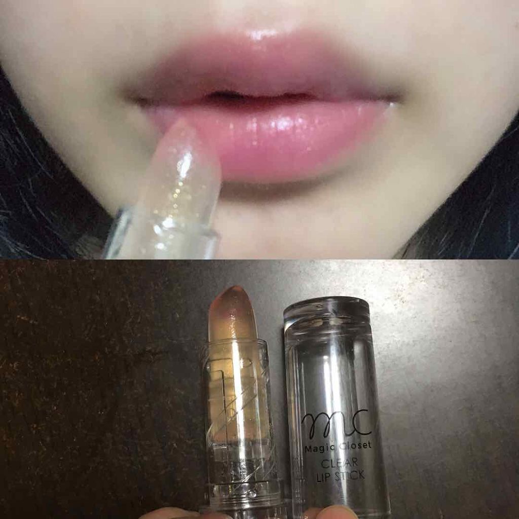 MCクリアリップスティック/3COINS/口紅を使ったクチコミ(1枚目)