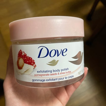 ダヴ ふわとろ クリーミースクラブ ザクロ&シアバター/ダヴ/ボディスクラブを使ったクチコミ(1枚目)