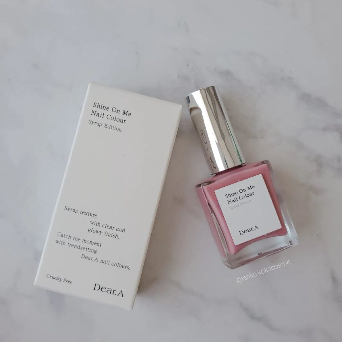 シャインオンミーネイルカラー/Dear.A/マニキュアを使ったクチコミ（1枚目）