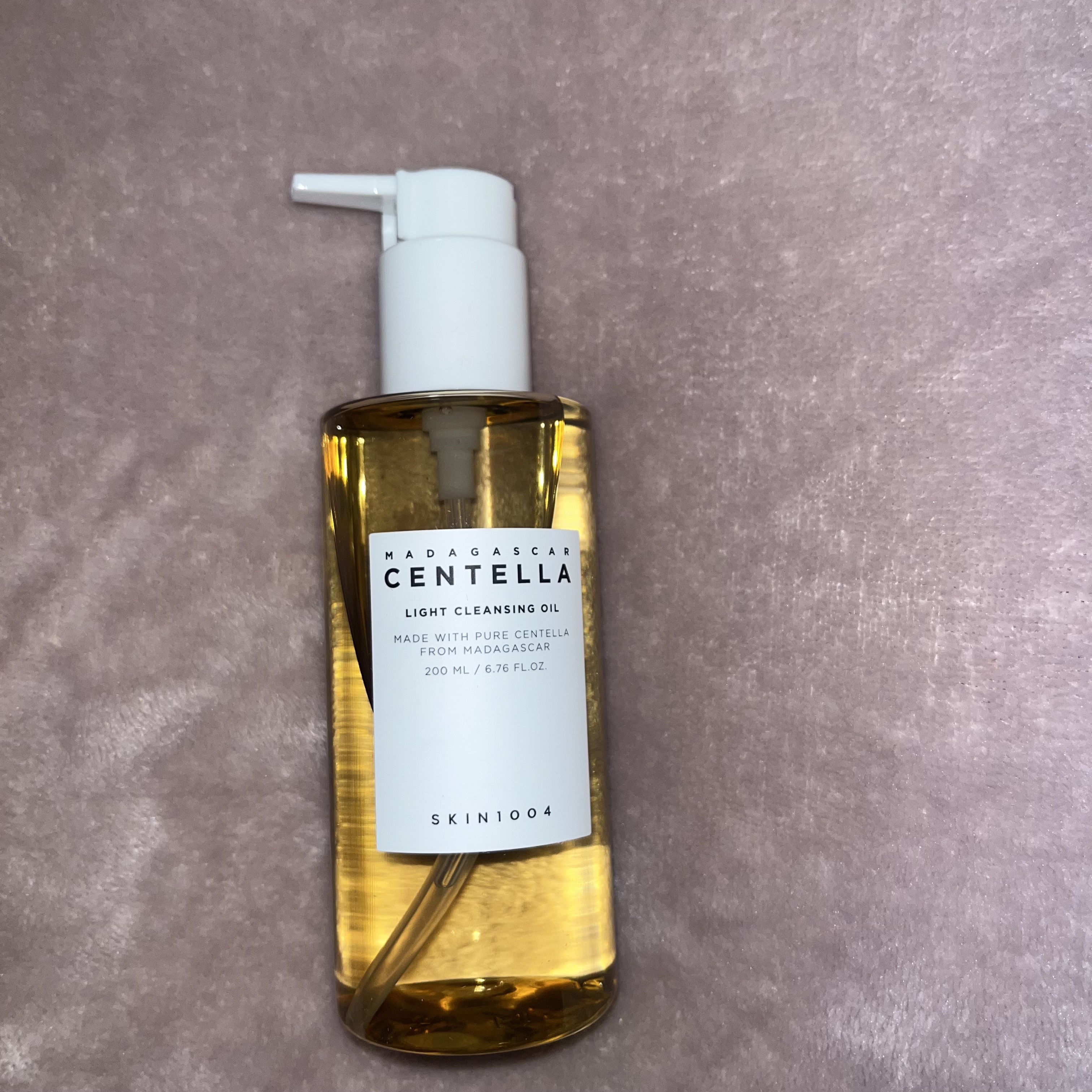 センテラ ライトクレンジングオイル/SKIN1004/オイルクレンジングを使ったクチコミ（1枚目）