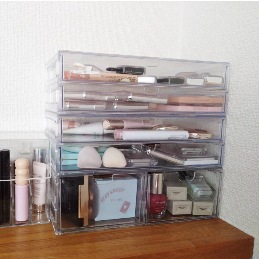 コスメ収納/DAISO/その他化粧小物を使ったクチコミ（2枚目）