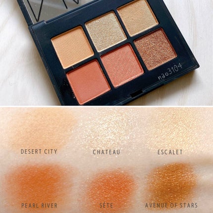 ヴォワヤジュールアイシャドウパレット/NARS/アイシャドウパレットを使ったクチコミ(4枚目)