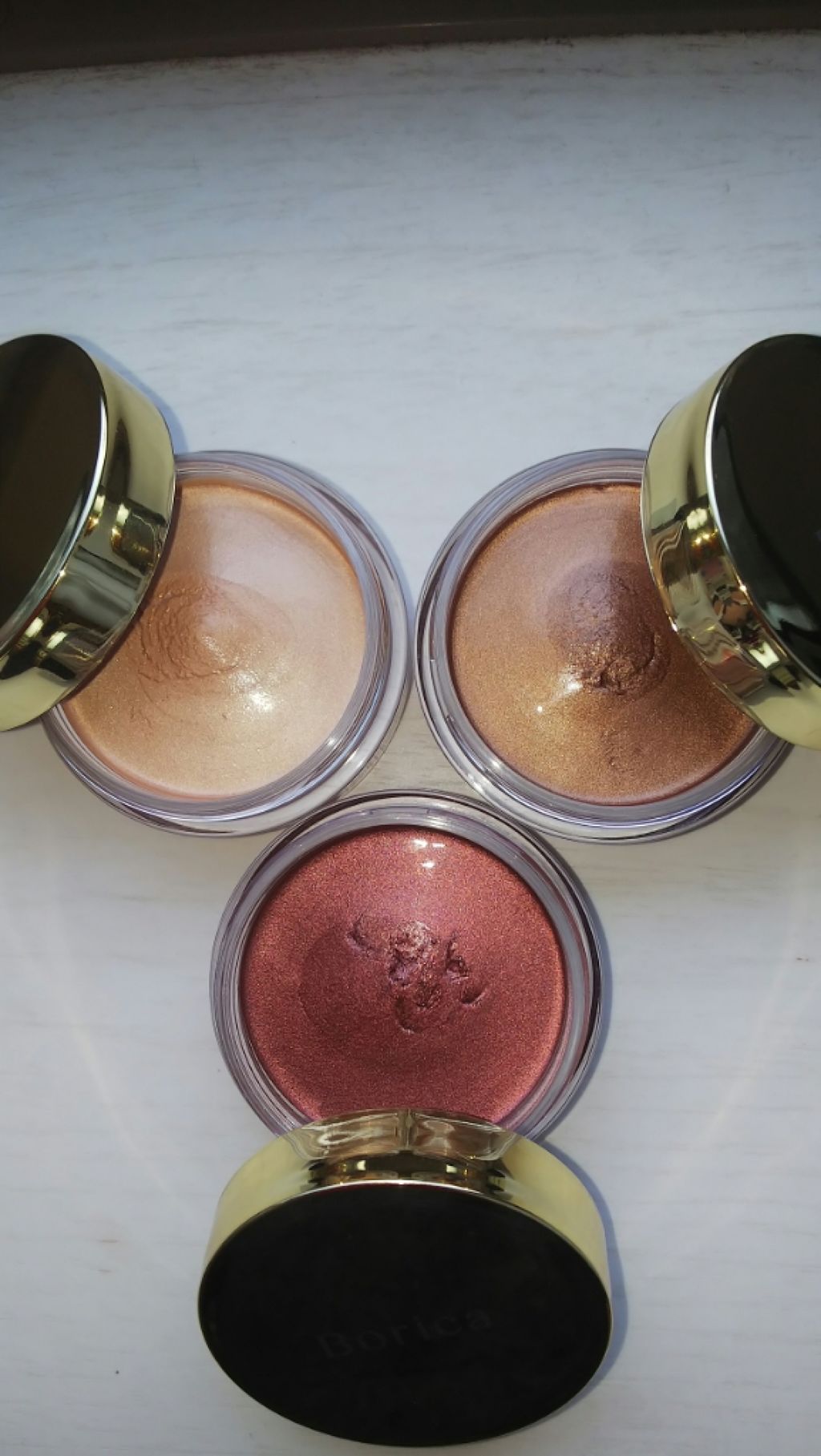 美容液ケアアイシャドウ 04 シルキーボルドー/Borica/ジェル・クリームアイシャドウを使ったクチコミ（1枚目）