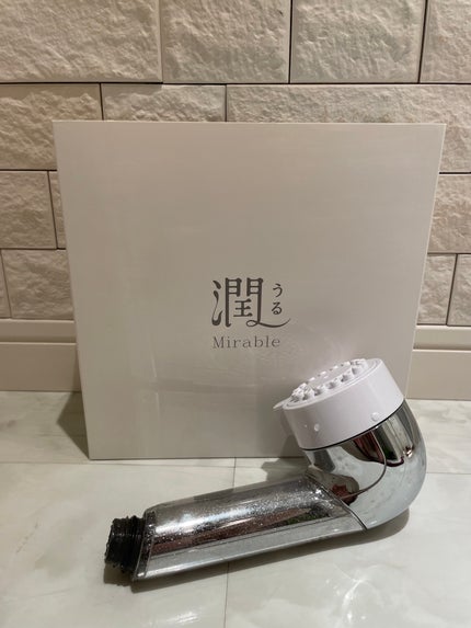 ミラブル潤/ミラブル/シャワーヘッドを使ったクチコミ(1枚目)