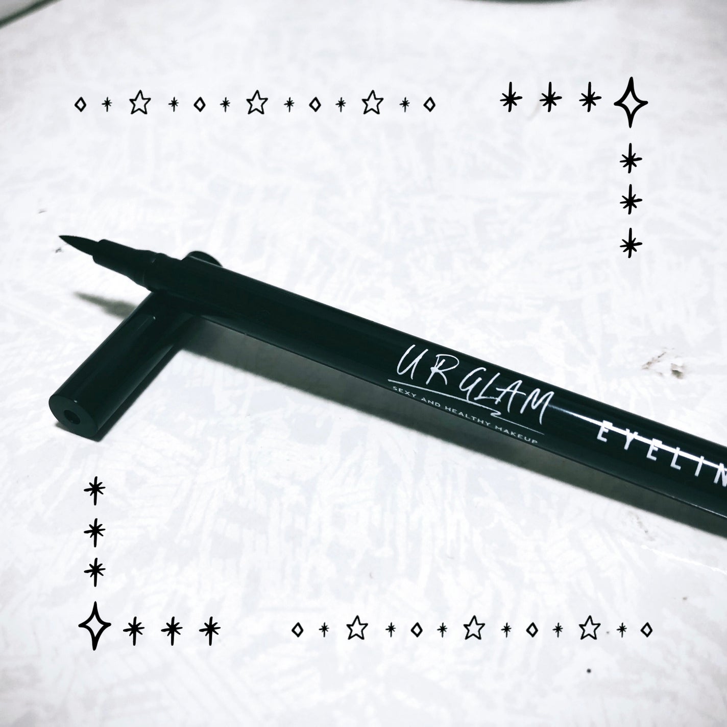 UR GLAM LIQUID EYELINER/U R GLAM/リキッドアイライナーを使ったクチコミ(1枚目)