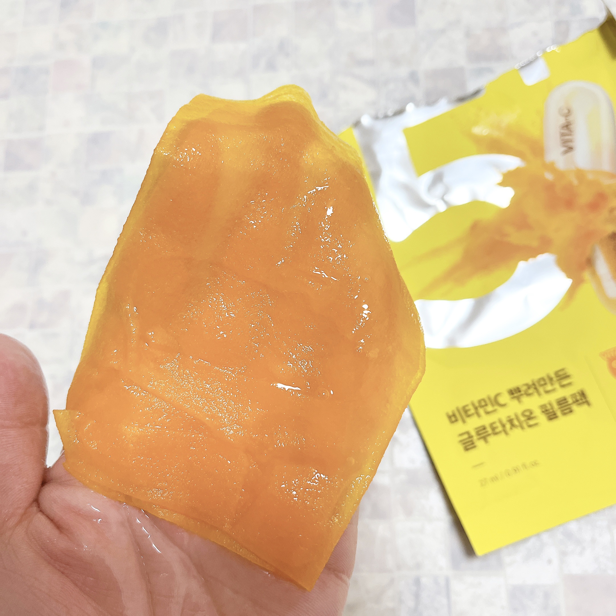 5番 白玉グルタチオンＣ美容液/numbuzin/美容液を使ったクチコミ（3枚目）