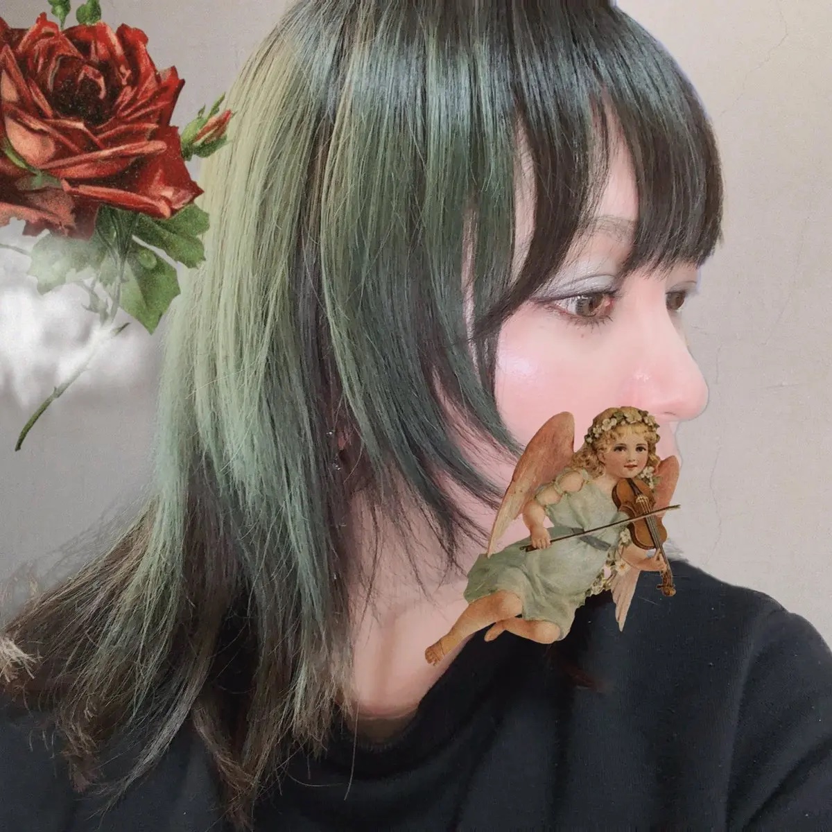 エンシェールズカラーバター アッシュグリーン/エンシェールズ/ヘアカラーを使ったクチコミ（1枚目）