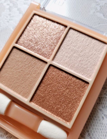 ベージュトーンアイシャドウ/CEZANNE/アイシャドウパレットを使ったクチコミ(2枚目)