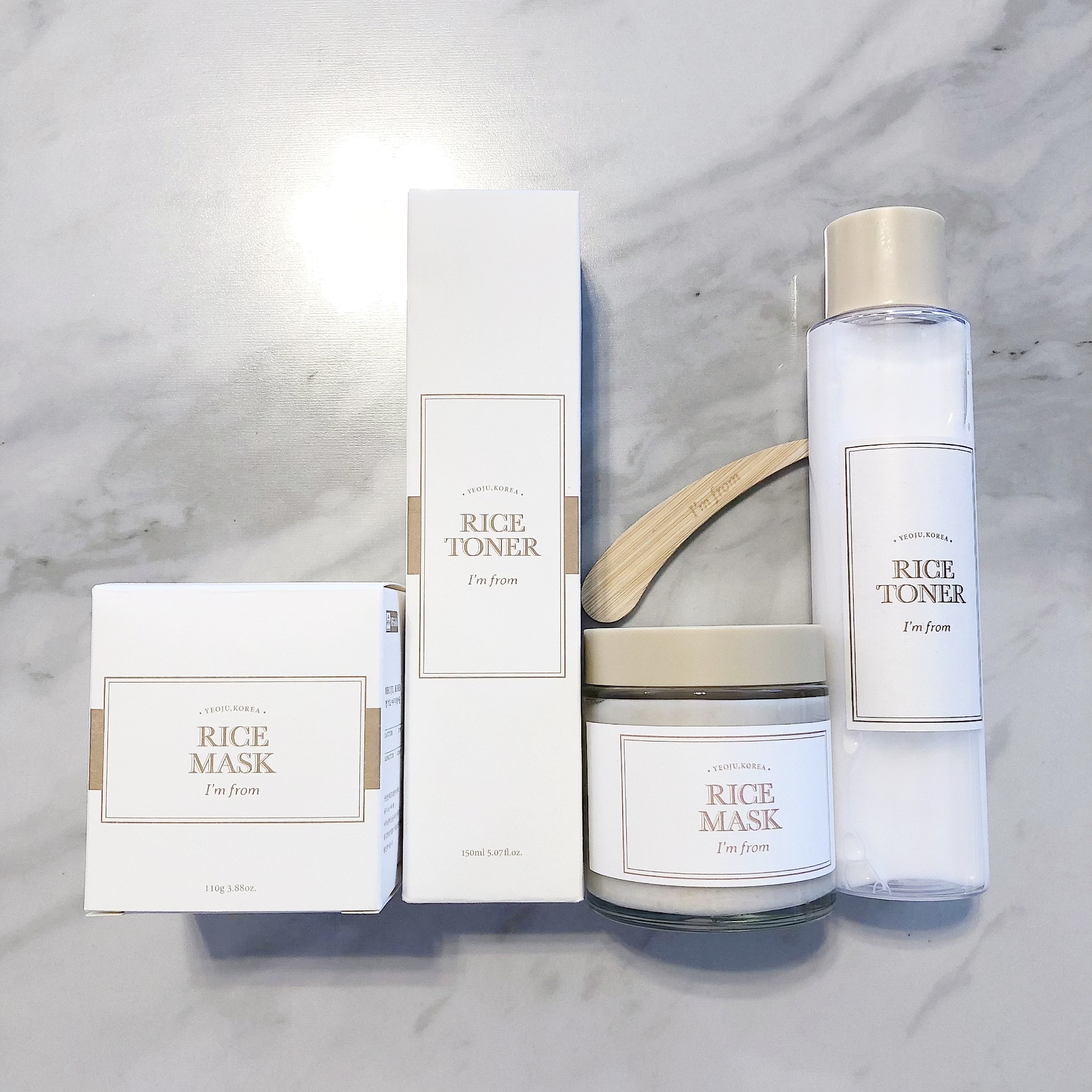 RICE MASK/I'm from/洗い流すパック・マスクを使ったクチコミ（1枚目）