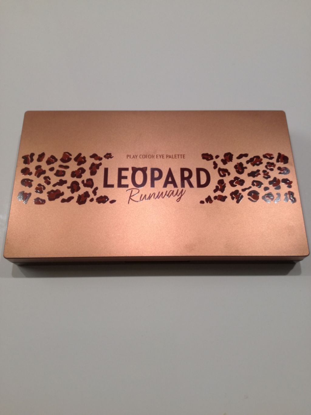 プレイカラーアイパレット レオパードランウェイ/ETUDE/アイシャドウパレットを使ったクチコミ(1枚目)