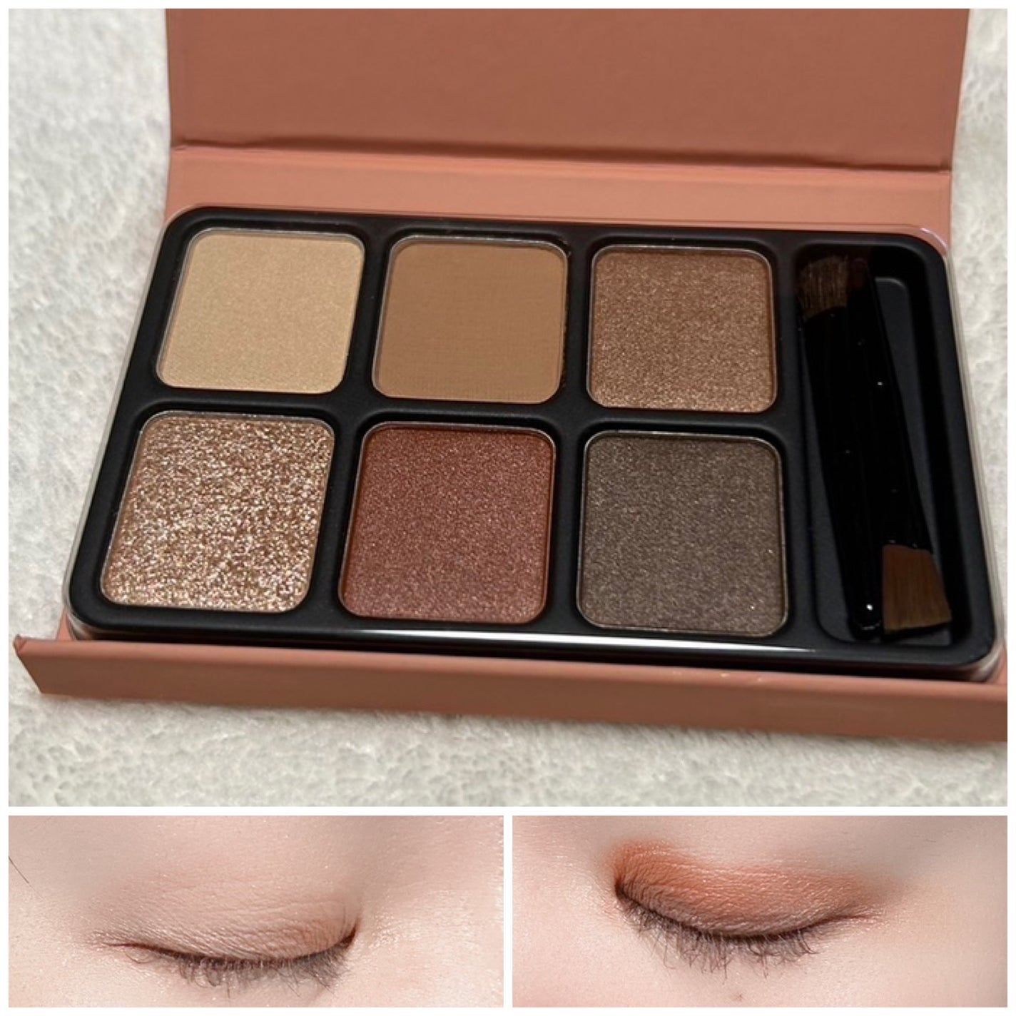 アイカラーパレット/heme/アイシャドウパレットを使ったクチコミ(3枚目)