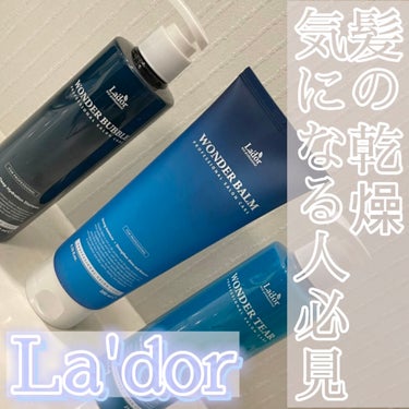 WONDER BALM/La'dor/洗い流すヘアトリートメントを使ったクチコミ（1枚目）