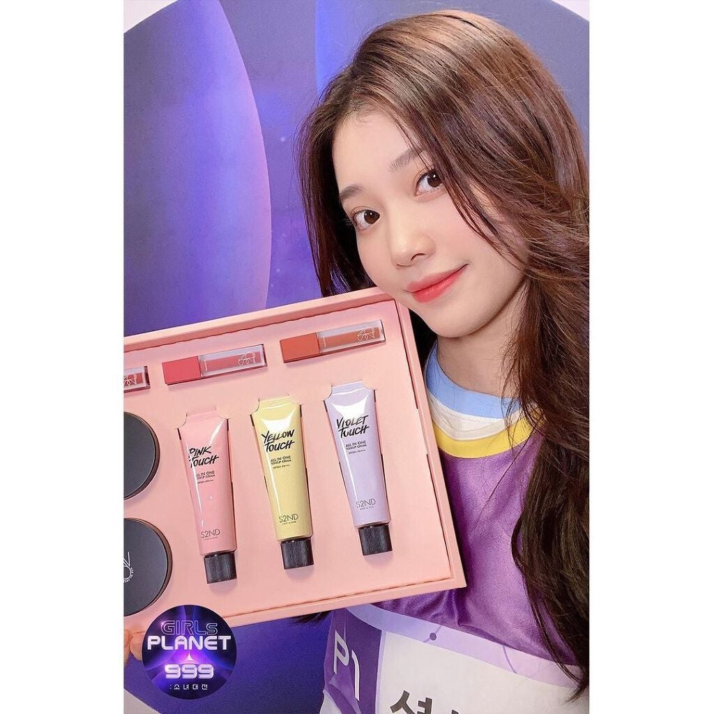 ピンクタッチ UVトーンアップクリーム/S2ND/化粧下地を使ったクチコミ(4枚目)